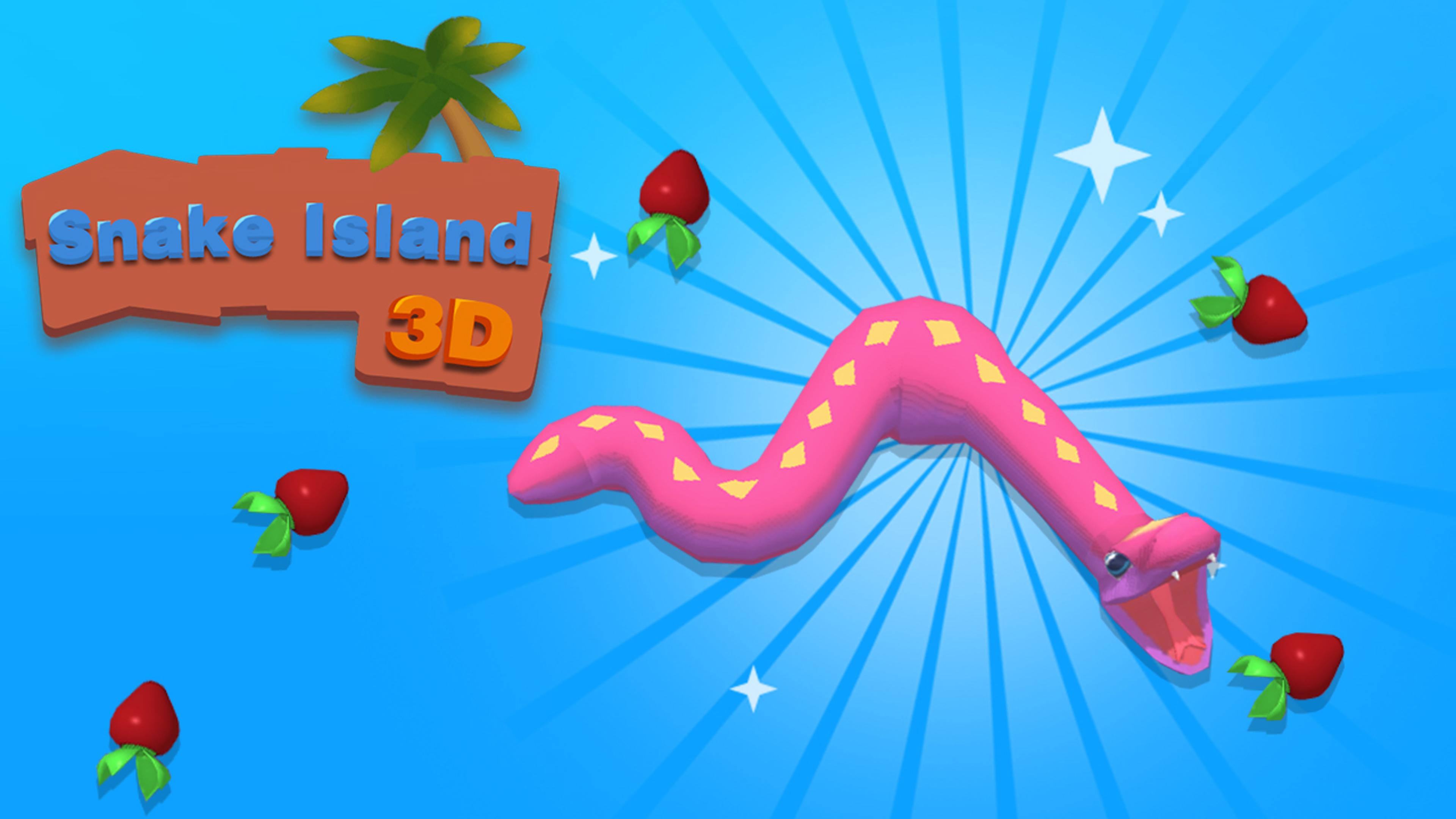 Snake Island 3D  Logo