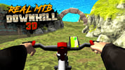 Real MTB Downhill 3D Logo