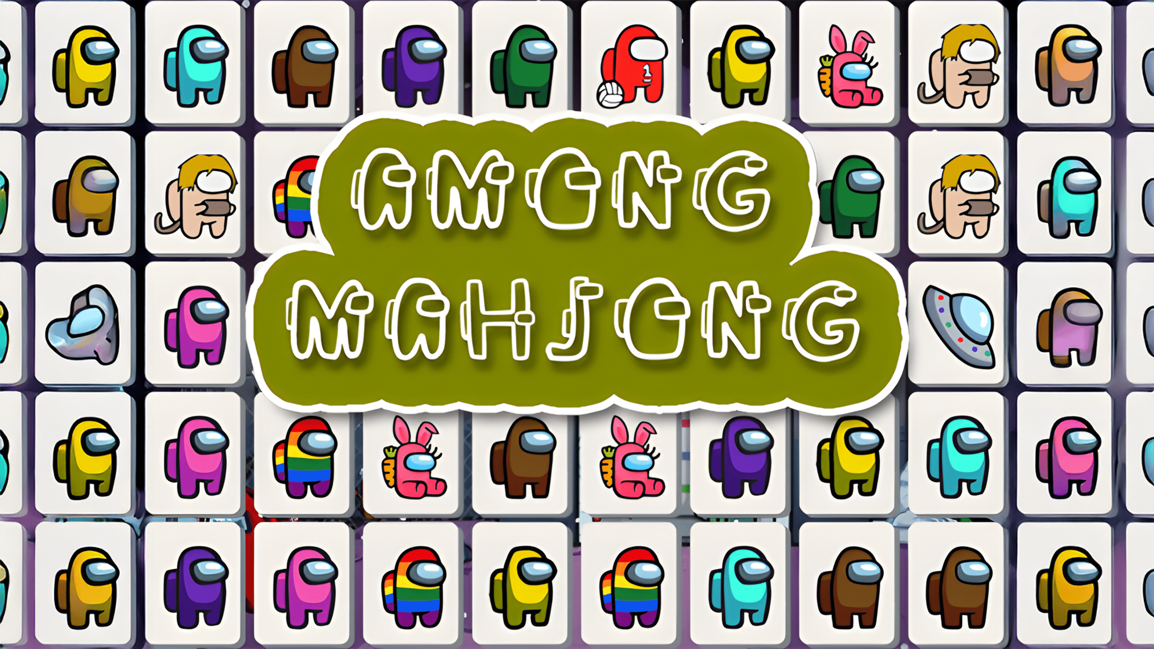 Among Impostor Mahjong Connect Logo