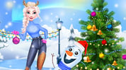 Frozen Christmas: Extreme House Makeover Logo
