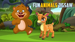 Fun Animals Jigsaw Logo