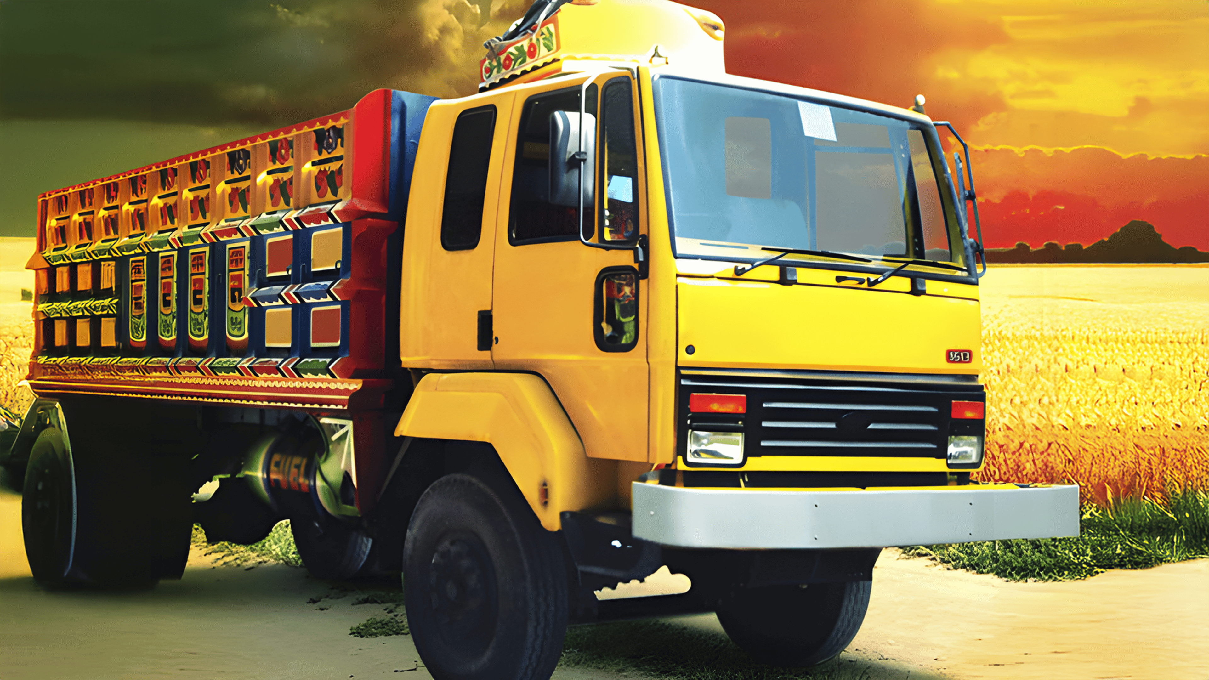 The Driver Of A Mining Truck Logo