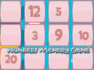 Memory Game With Numbers Logo
