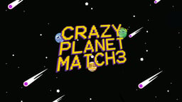 Crazy Planet Match 3 Logo