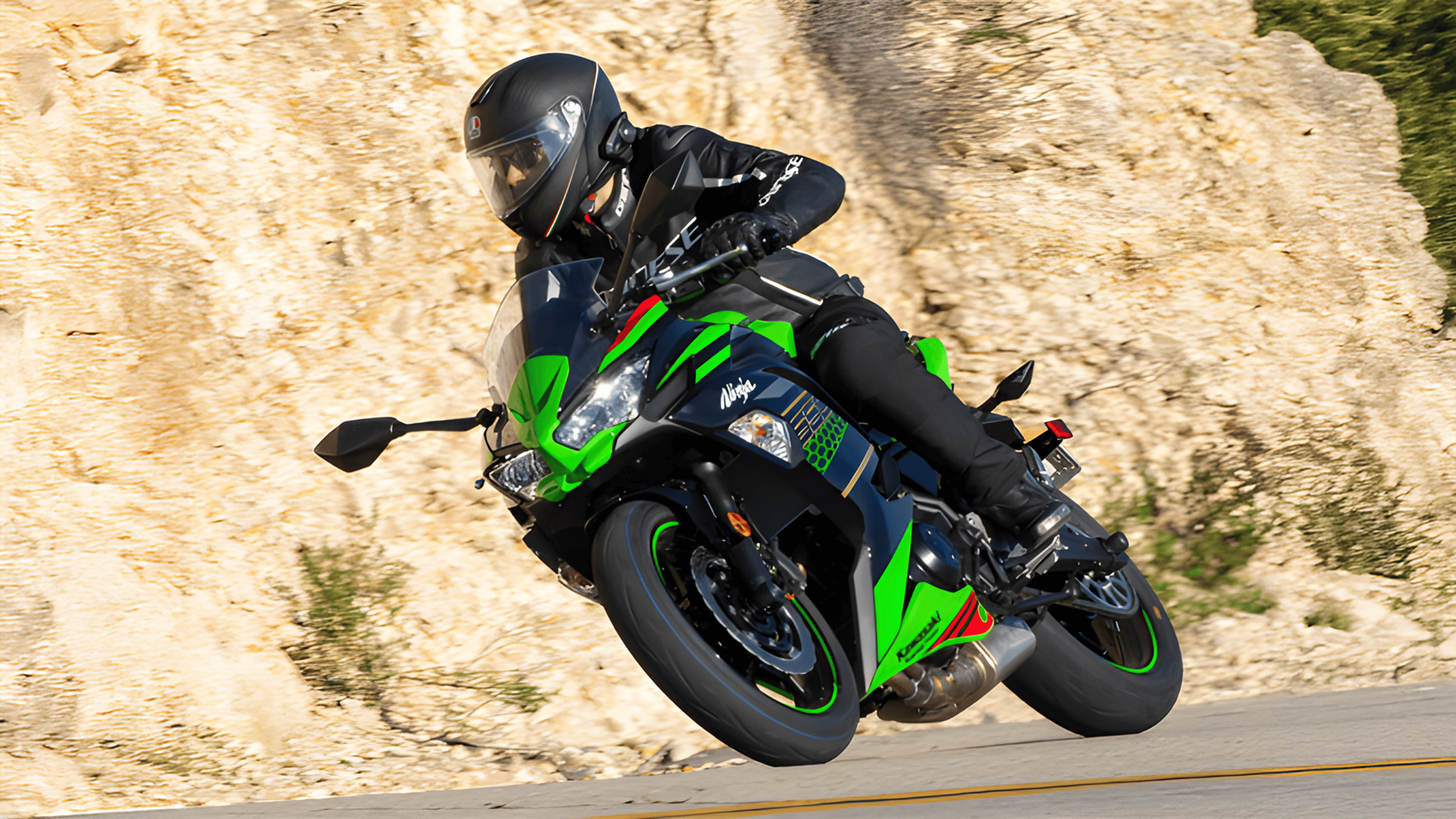 Kawasaki Ninja 650 Puzzle Logo