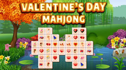 Valentines Day Mahjong Logo