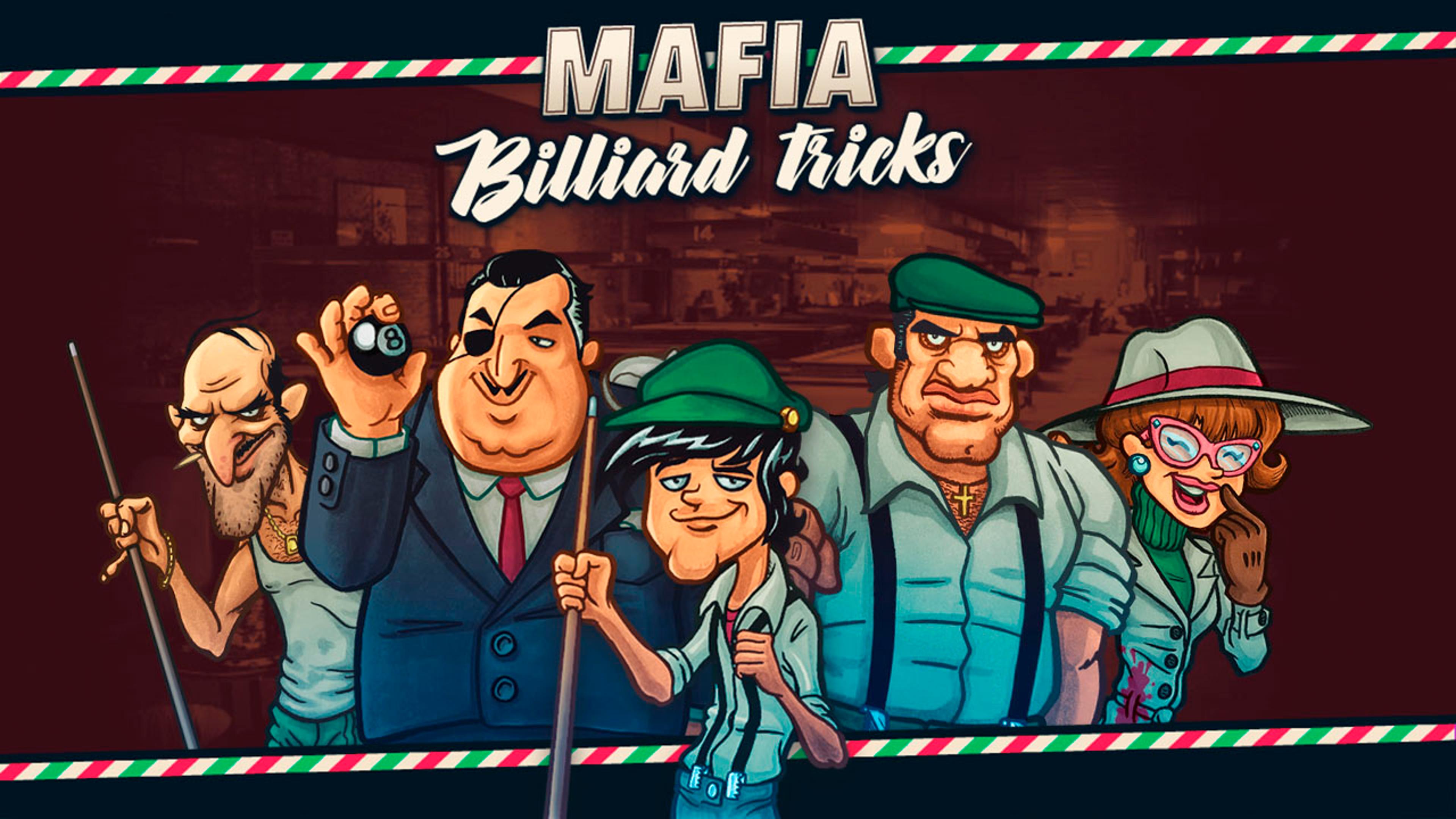Mafia Billiard Tricks Logo