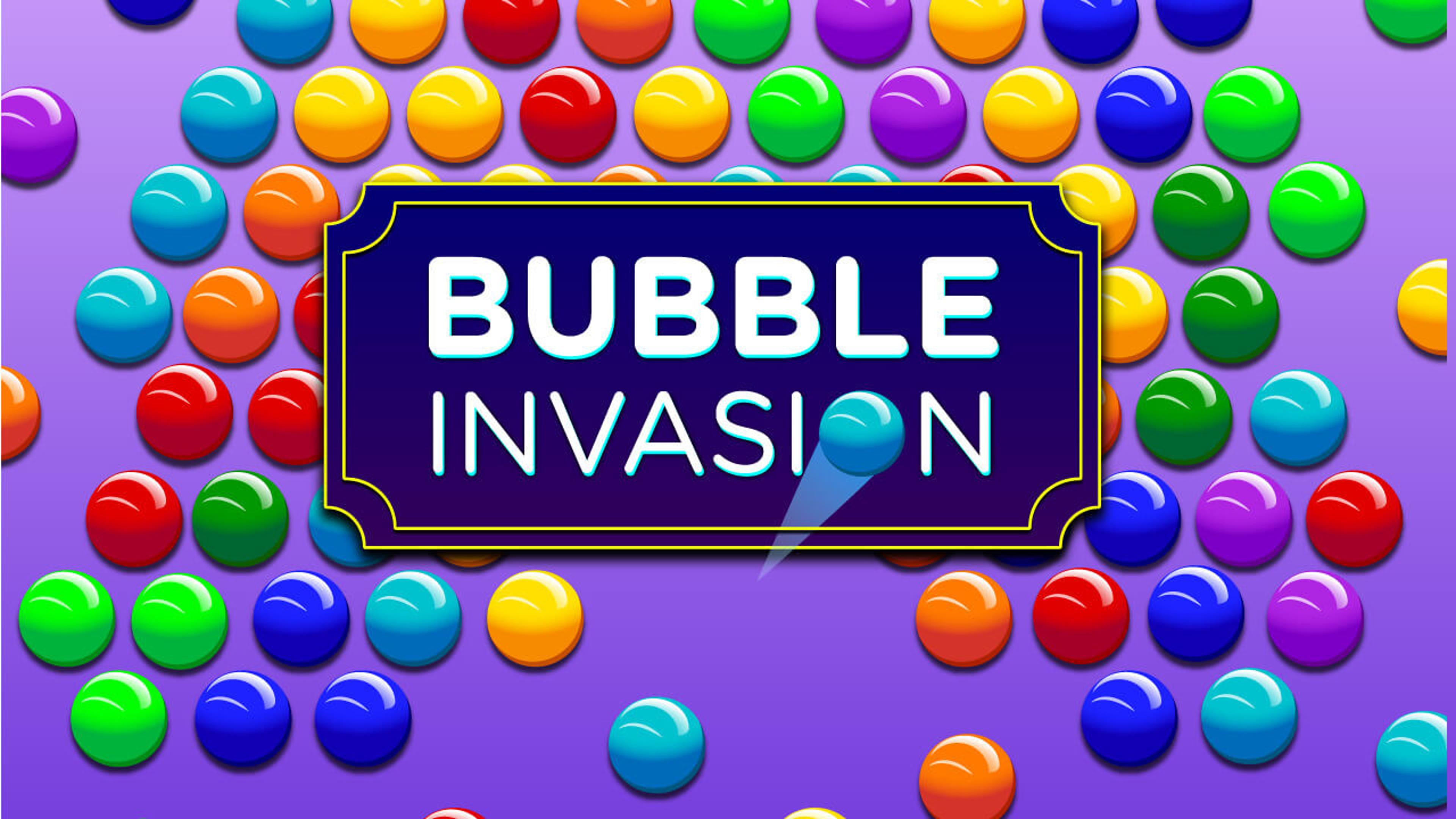 Bubble Invasion Logo