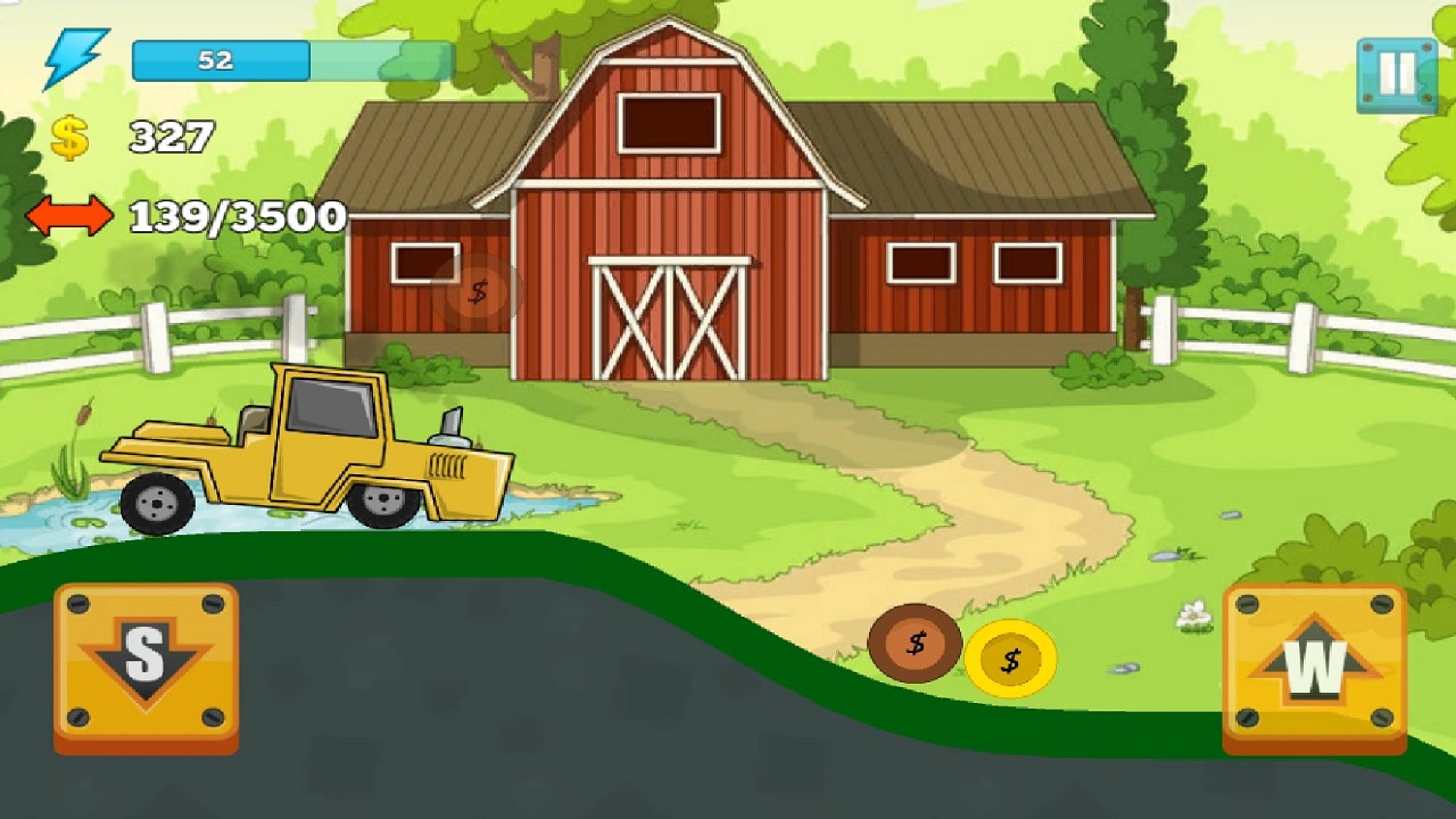 2d tractor hill climb Logo