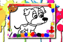 Dogs Coloring Book Logo