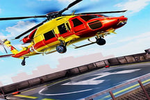 Helicopter Flying Adventures Game Logo