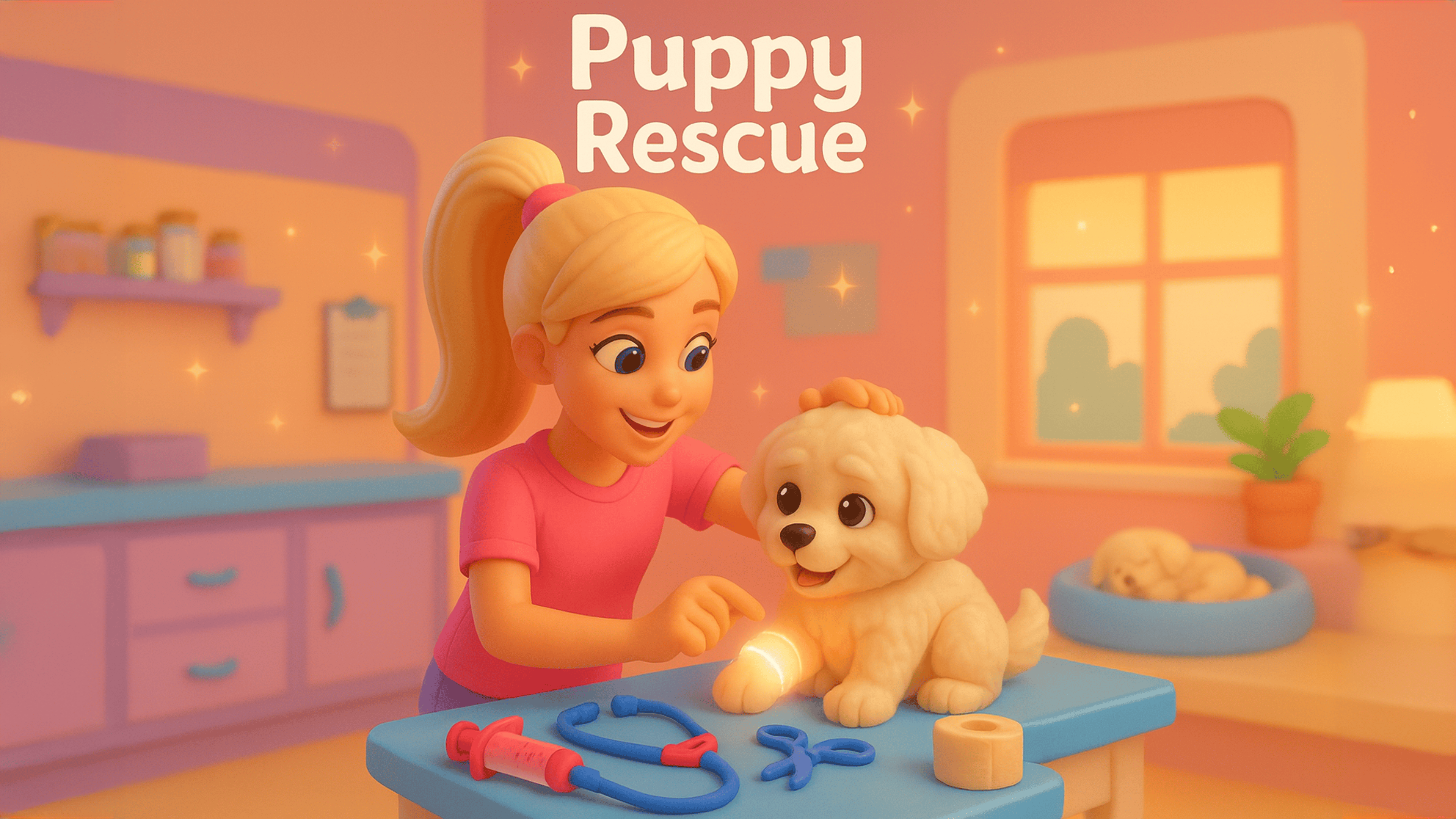 Barbie Puppy Rescue Logo