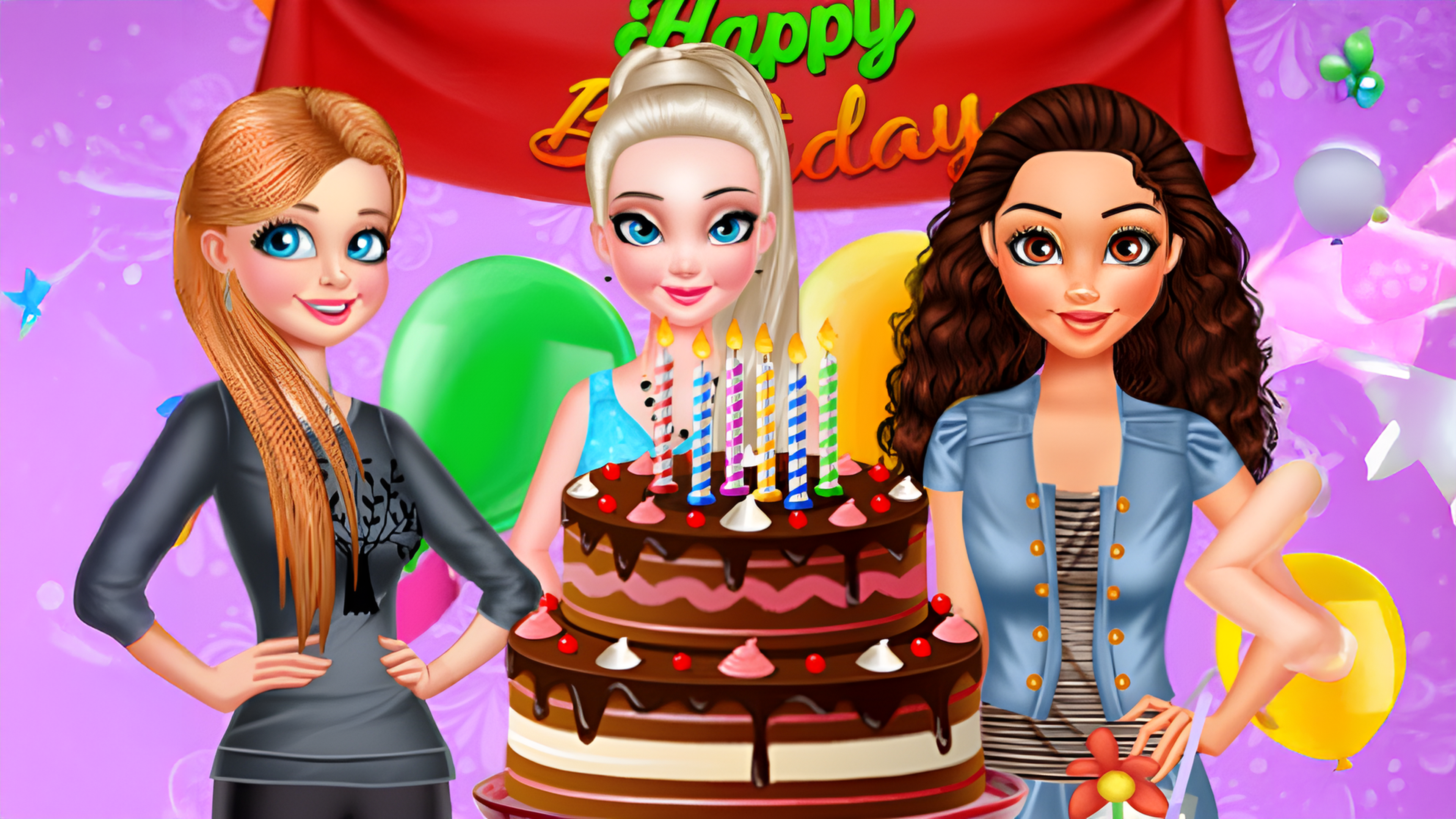 Princess Birthday Party Logo