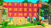 Matching Puzzle Temple Logo