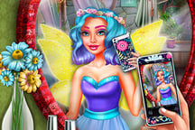 Gracie Fairy Selfie Logo