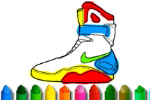 BTS Shoe Coloring Logo