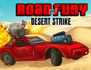 Road of Fury Desert Strike Logo