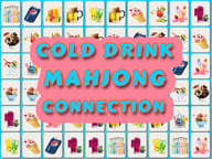 Cold Drink Mahjong Connection Logo