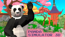 Panda Simulator 3D Logo