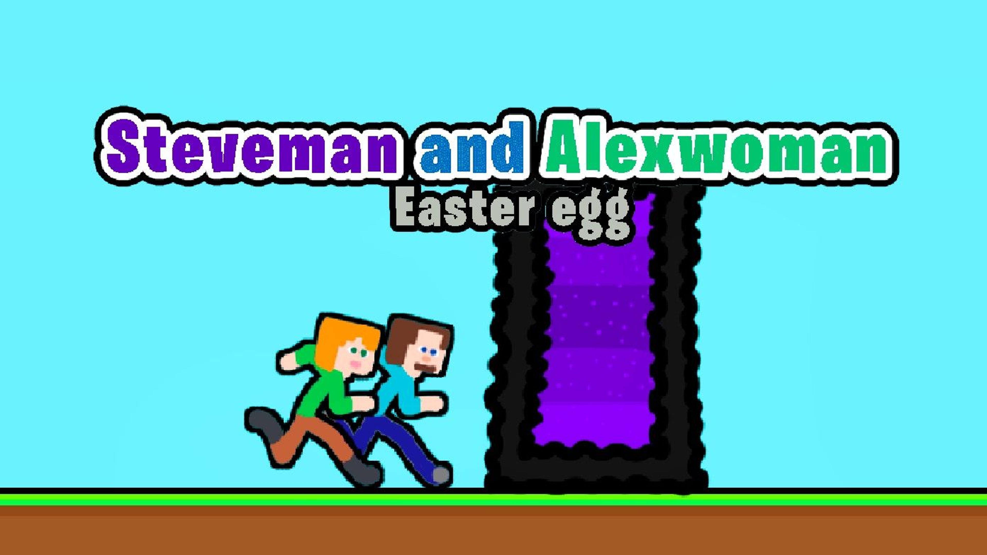 Steveman and Alexwoman Logo