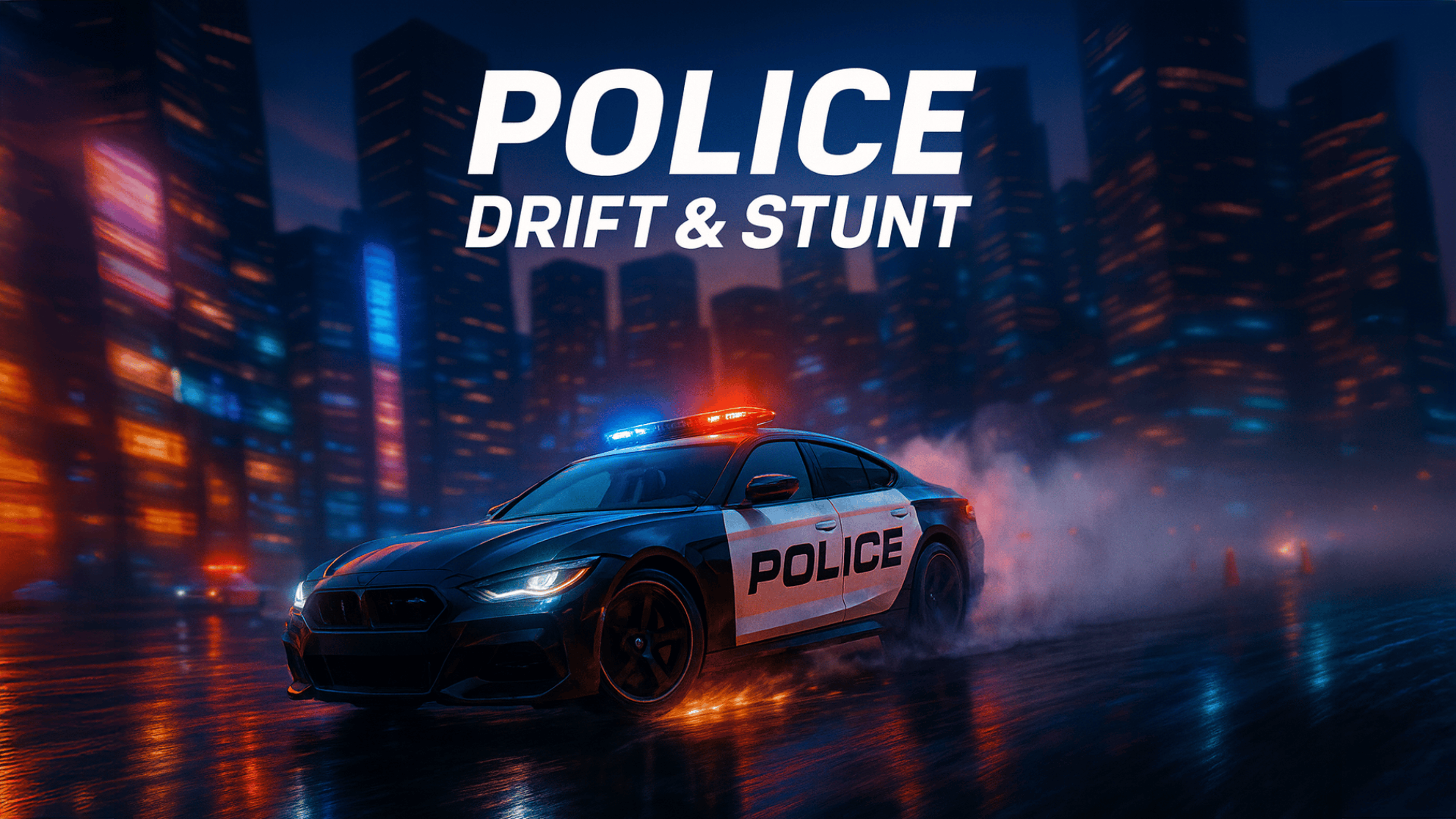 Police Drift & Stunt Logo