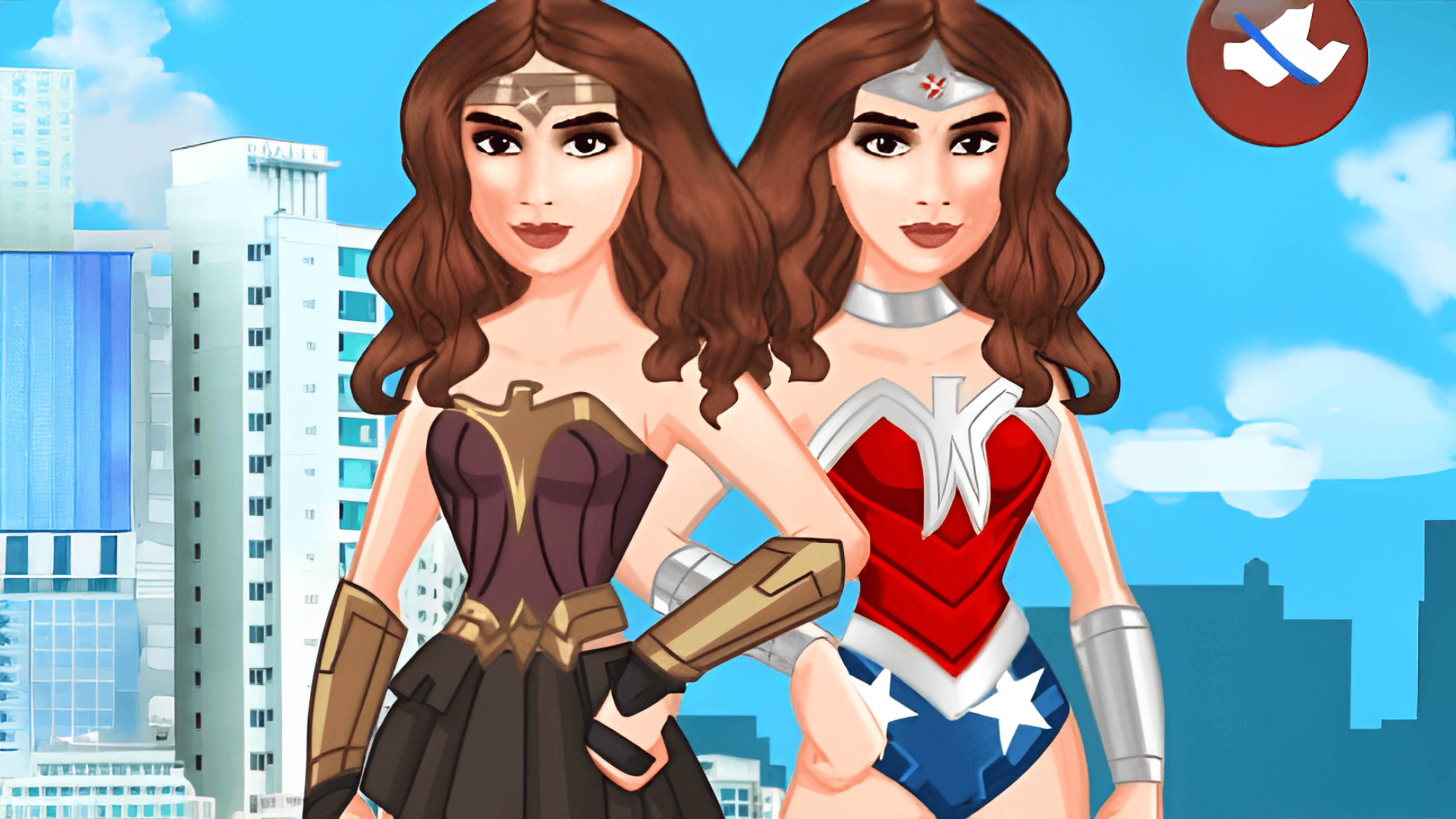Wonder Woman Dress Up Logo