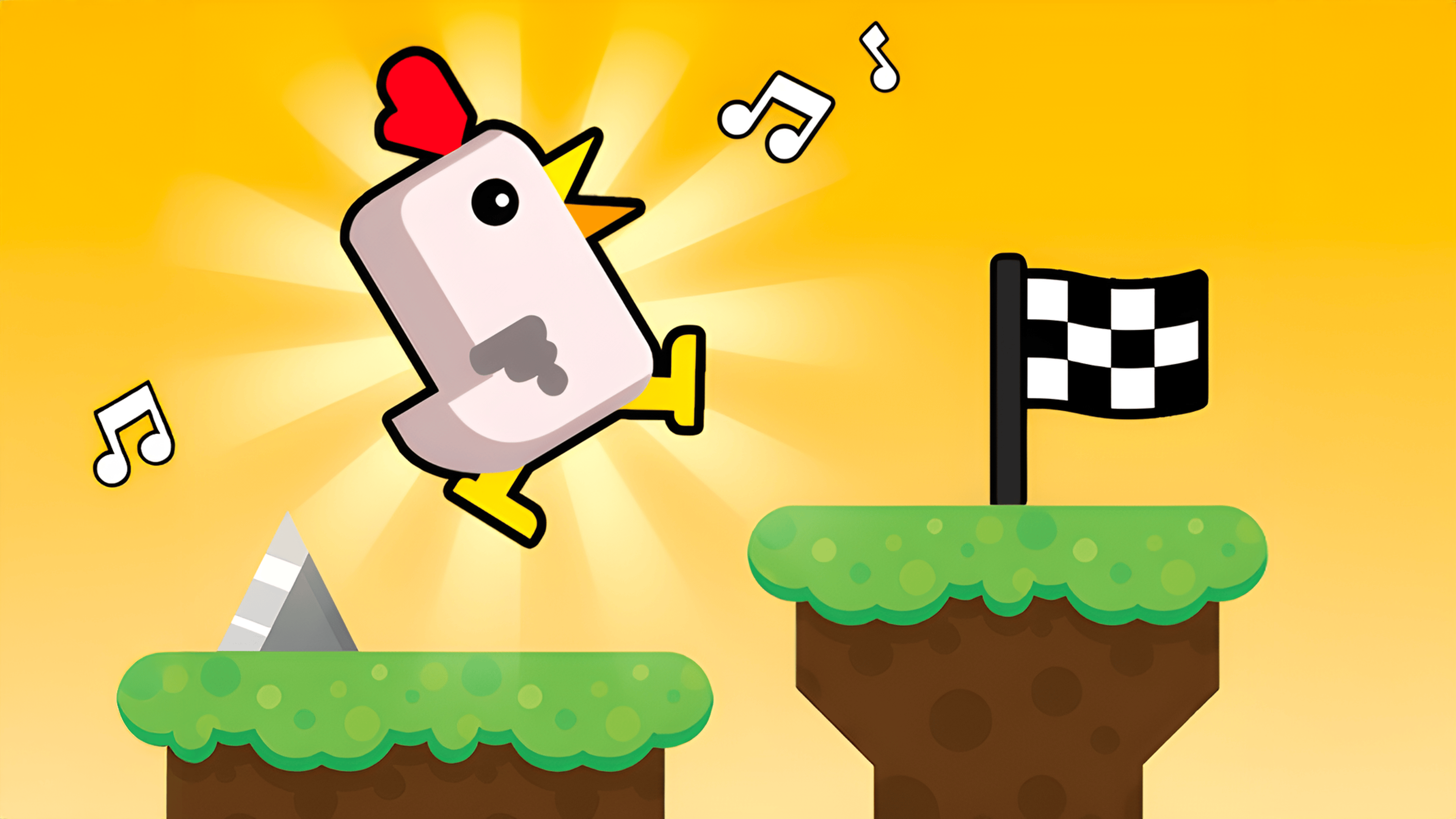 Chicken Scream Race Logo
