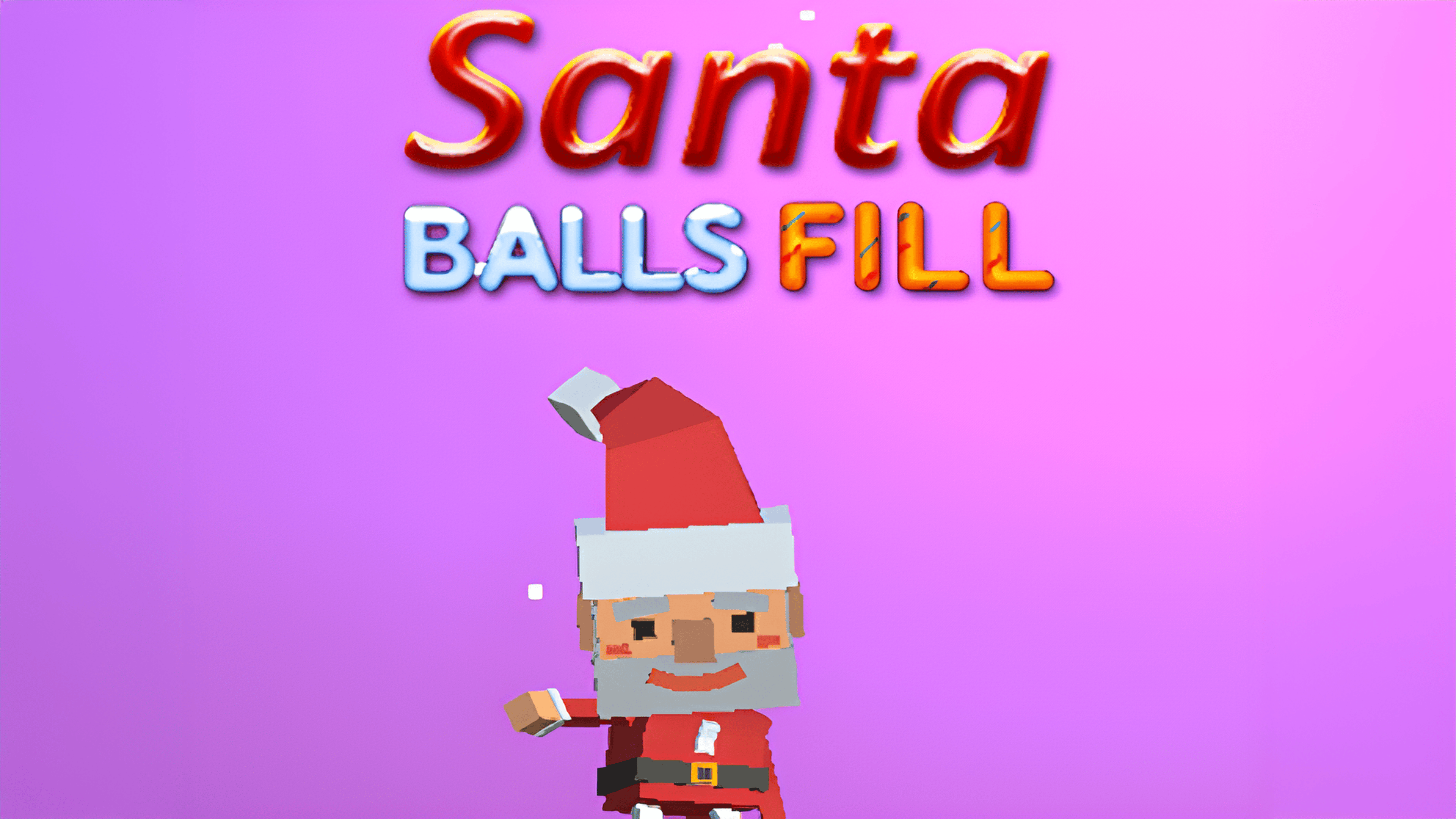Santa Balls Fill Logo