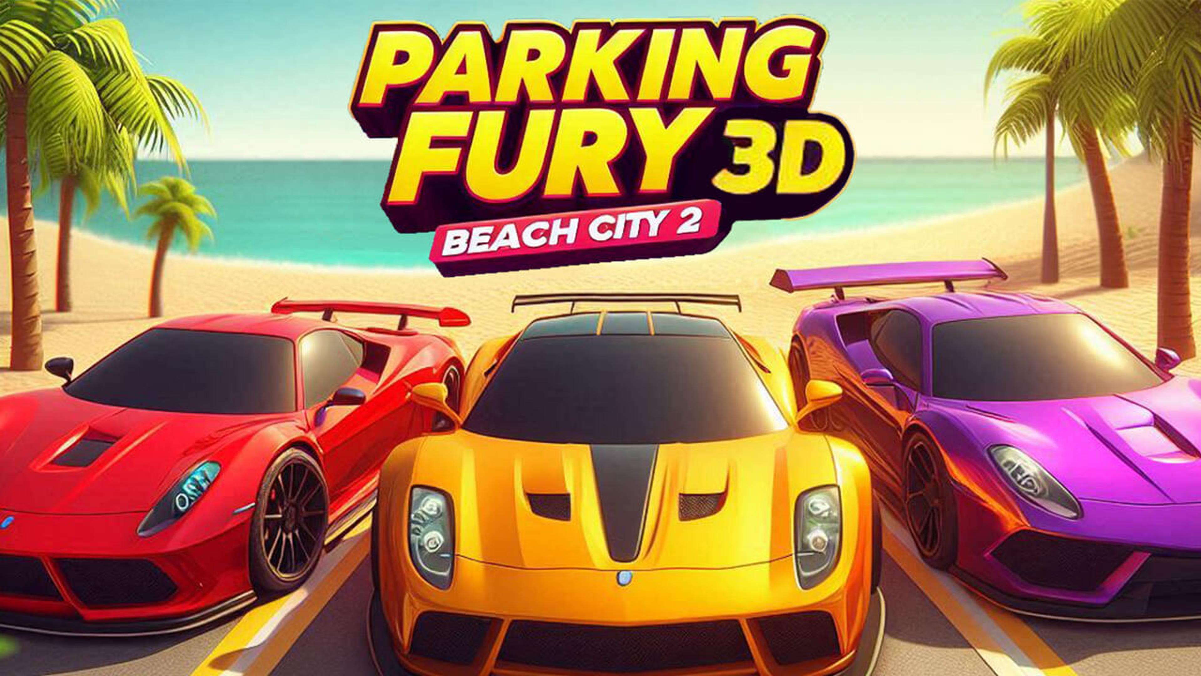 Parking Fury 3D: Beach City 2 Logo