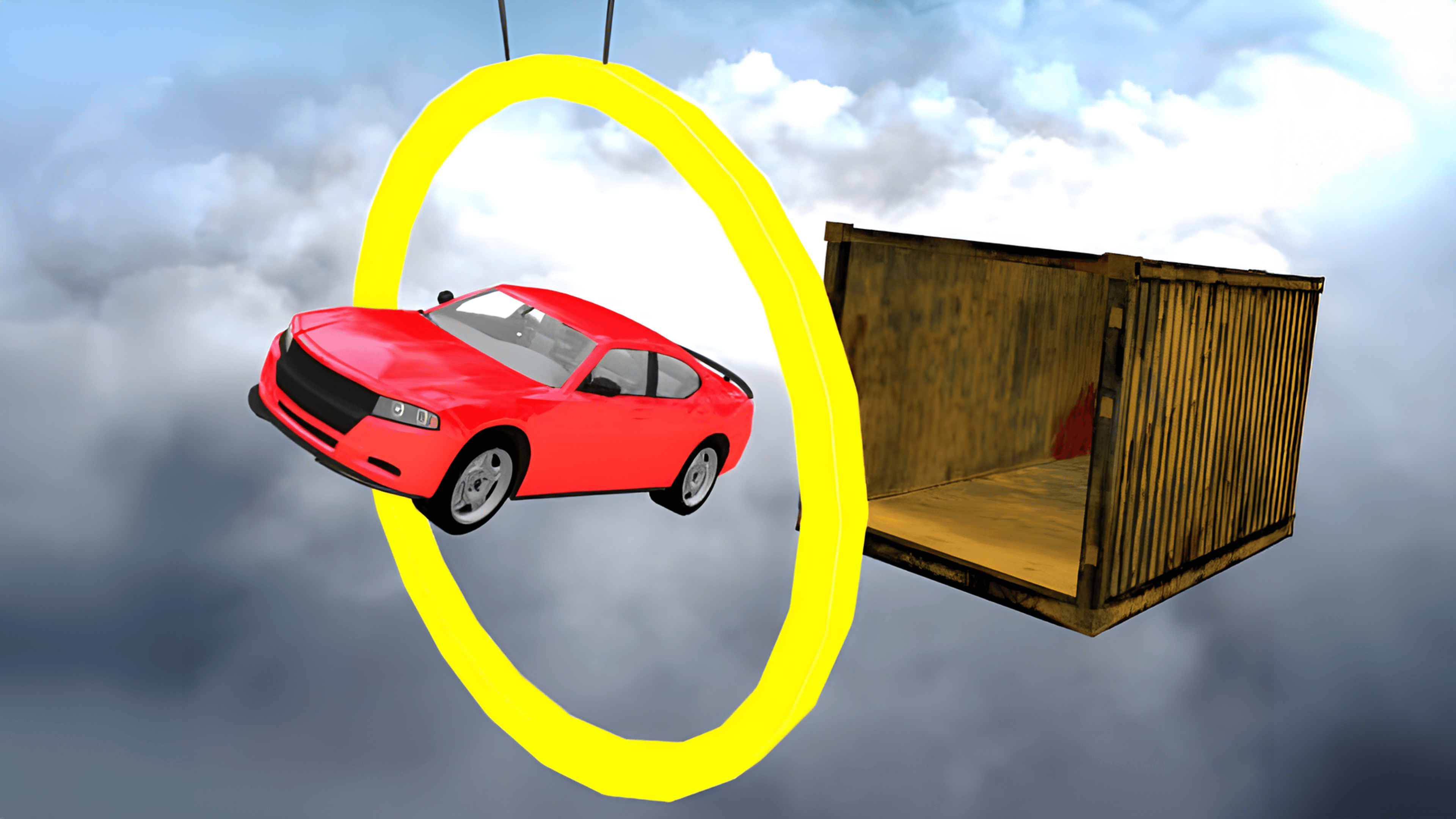 Extreme Impossible Tracks Stunt Car Racing 3D Logo