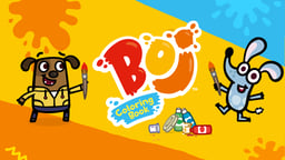 Boj Coloring Book Logo
