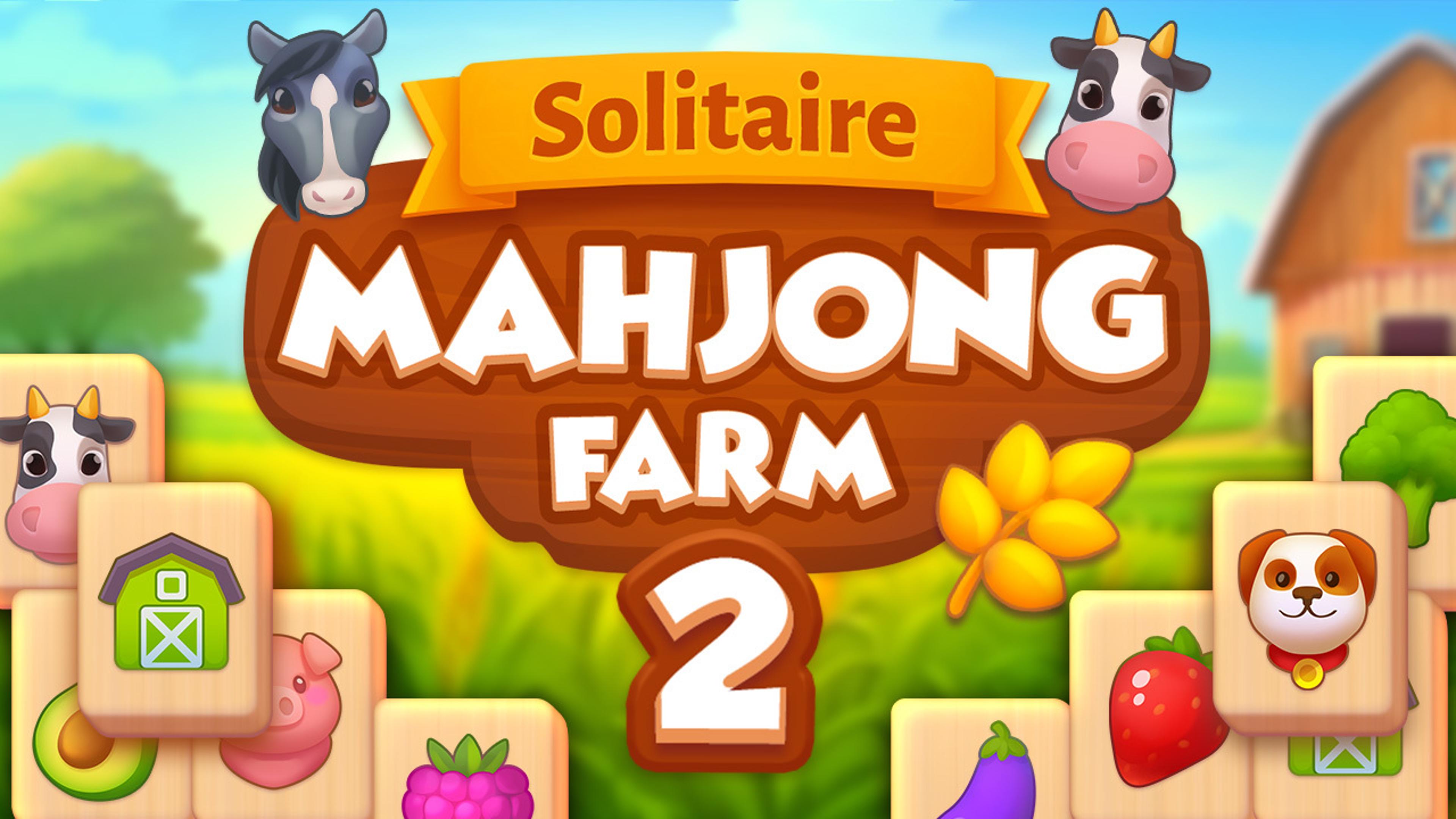 Solitaire Mahjong Farm 2 Logo
