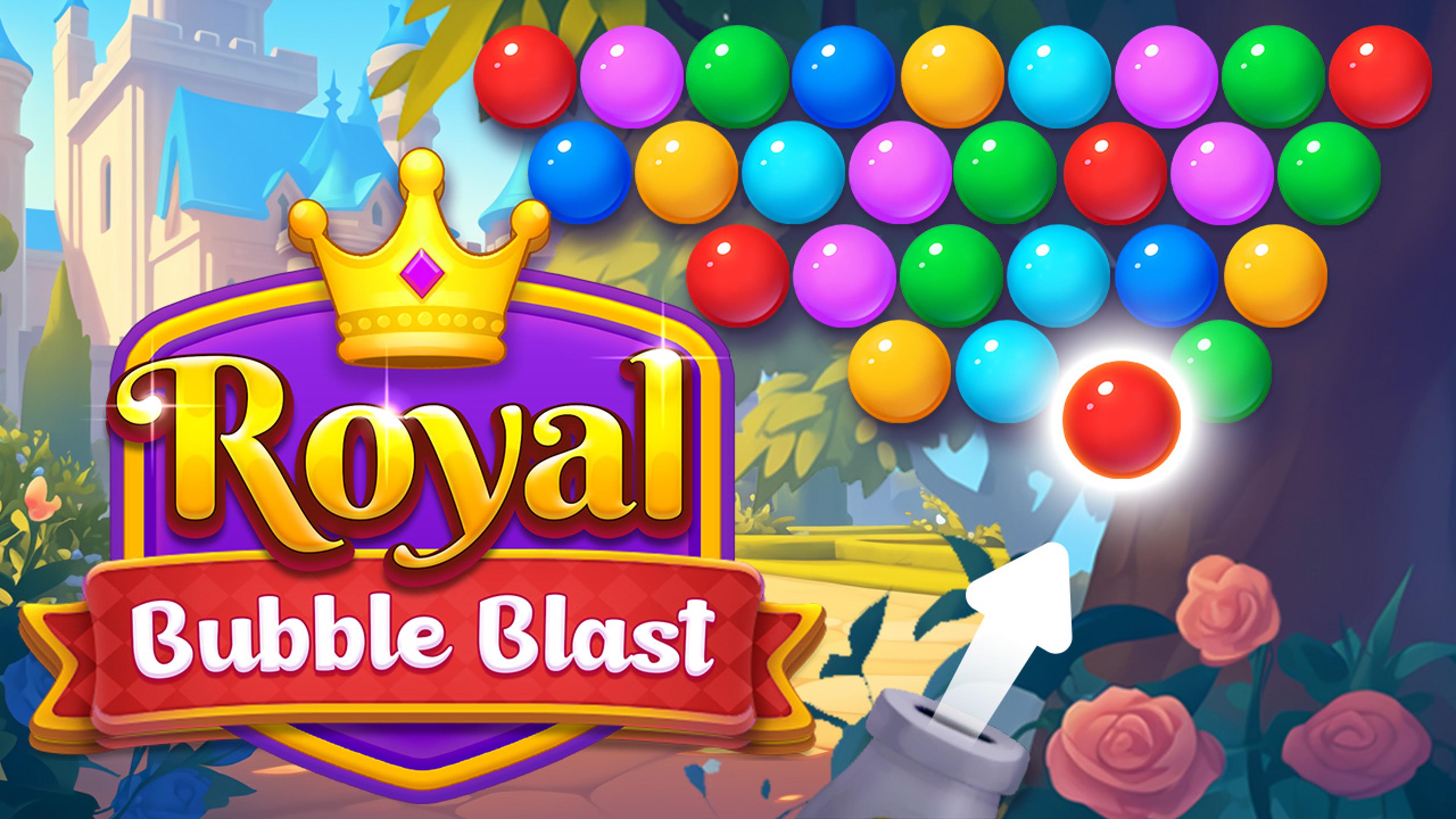 Royal Bubble Blast Logo