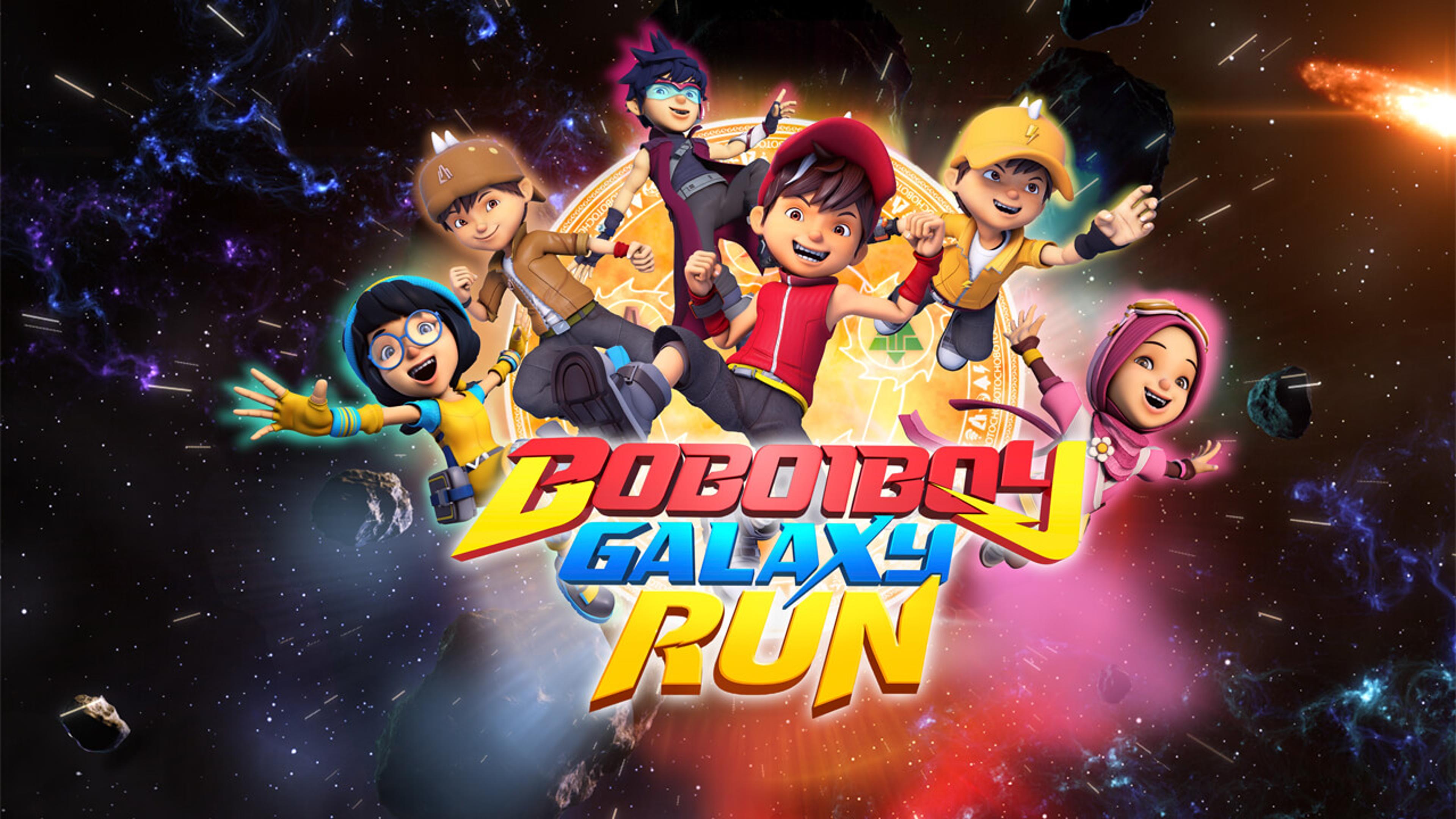 Boboiboy Galaxy Run Logo