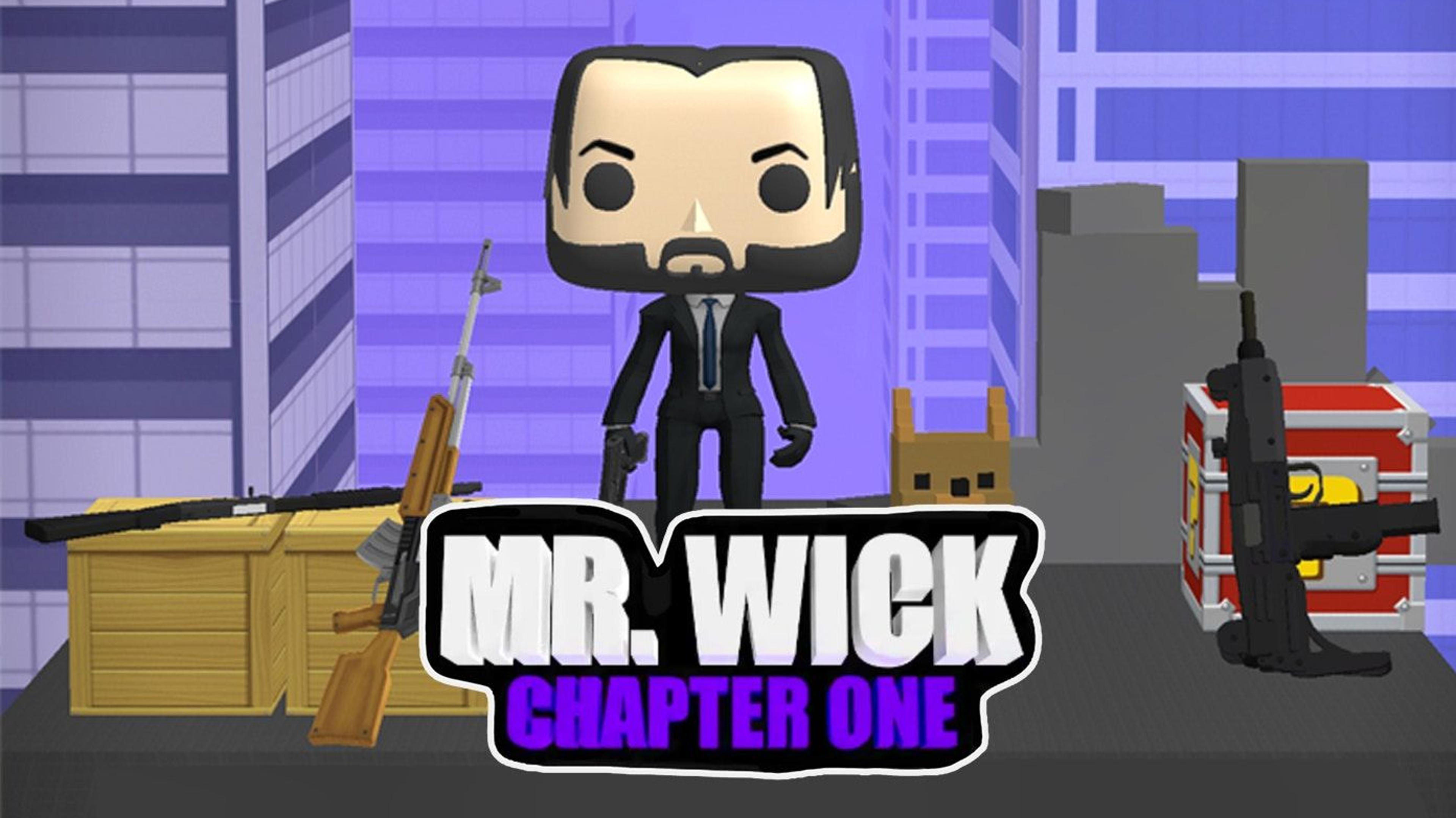 Mr Wick One Bullet Logo