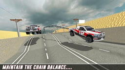 Real Impossible Chain Car Race 2020 Logo