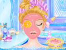 Princess Salon Frozen Party Logo