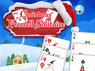 Christmas Freecell Solitaire Logo