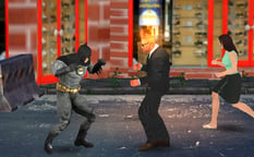 Bat Hero: Immortal Legend Crime Fighter Logo