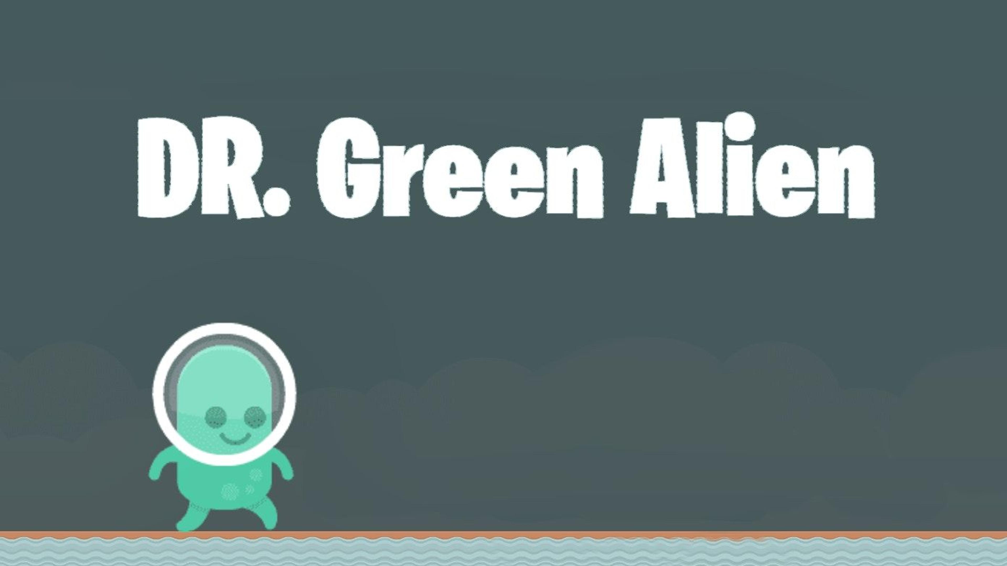 Dr Green Alien Logo