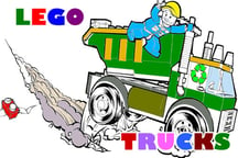 Lego Trucks Coloring Logo