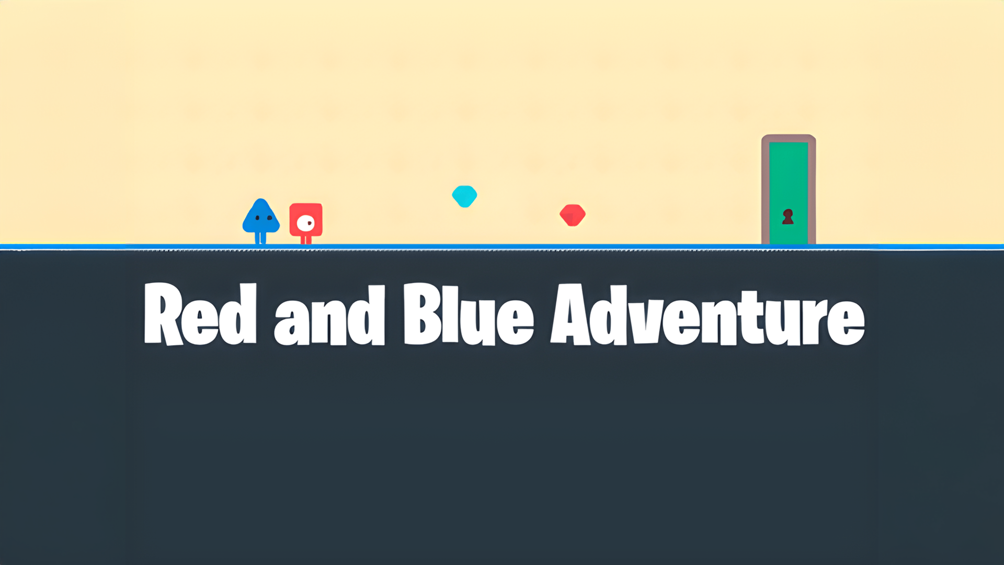Red and Blue Adventure Logo