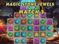 Magic Stone Jewels Match 3 Logo