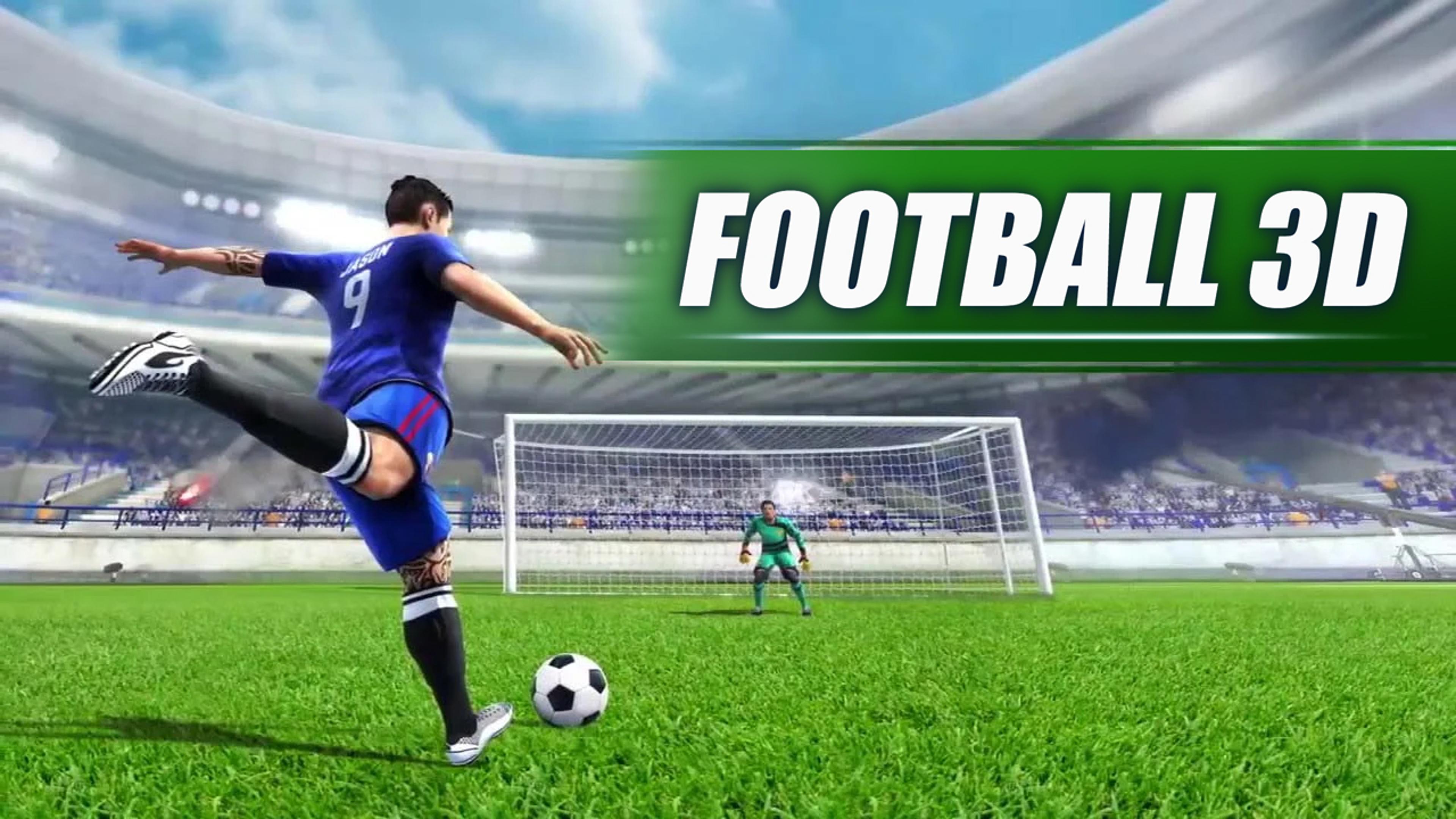 Football 3D  Logo