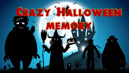 Crazy Halloween Memory Logo