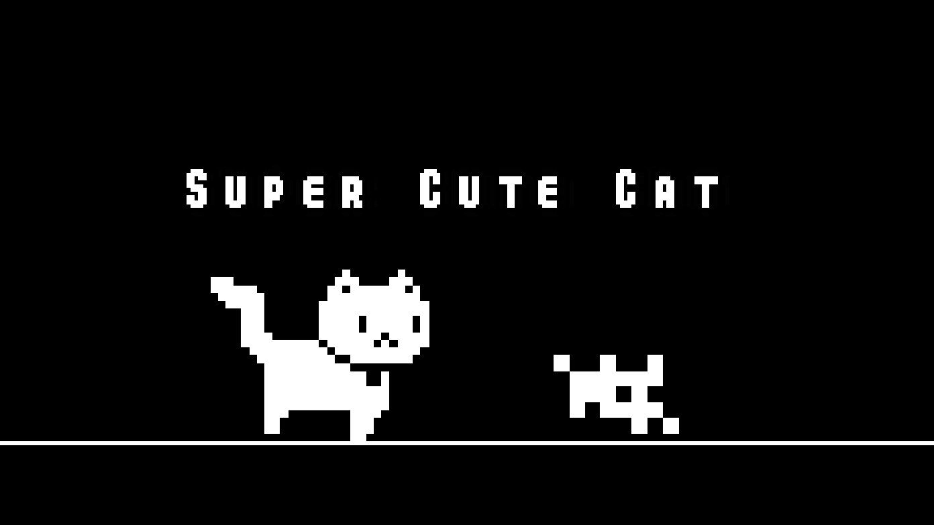 Super Cute Cat Logo