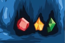 Crystal Cave Match 3 Logo