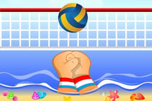 Volley ball Logo