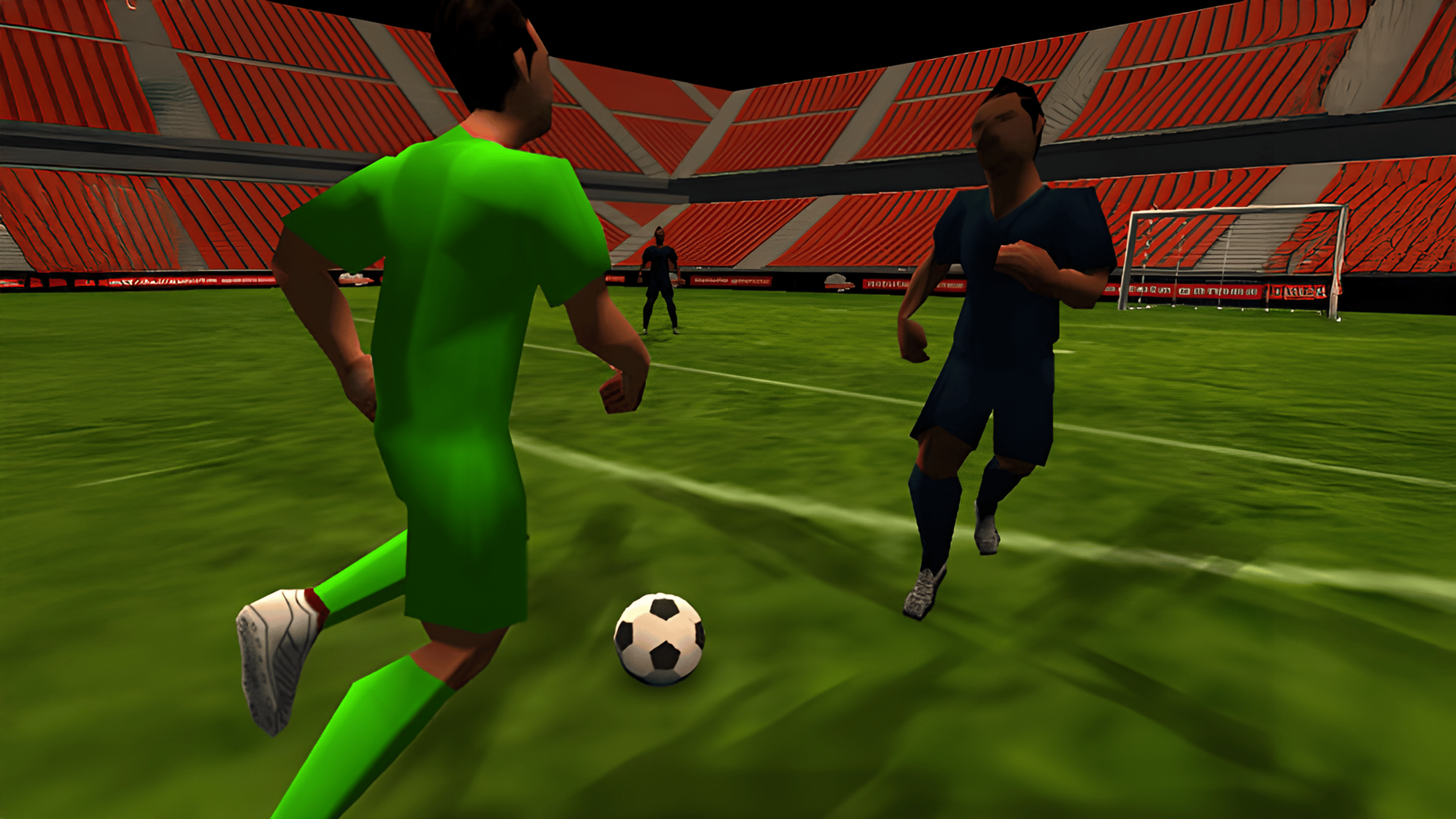 3D Soccer Champions Logo