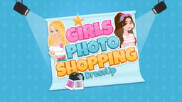 Girls Photoshopping Dressup Logo